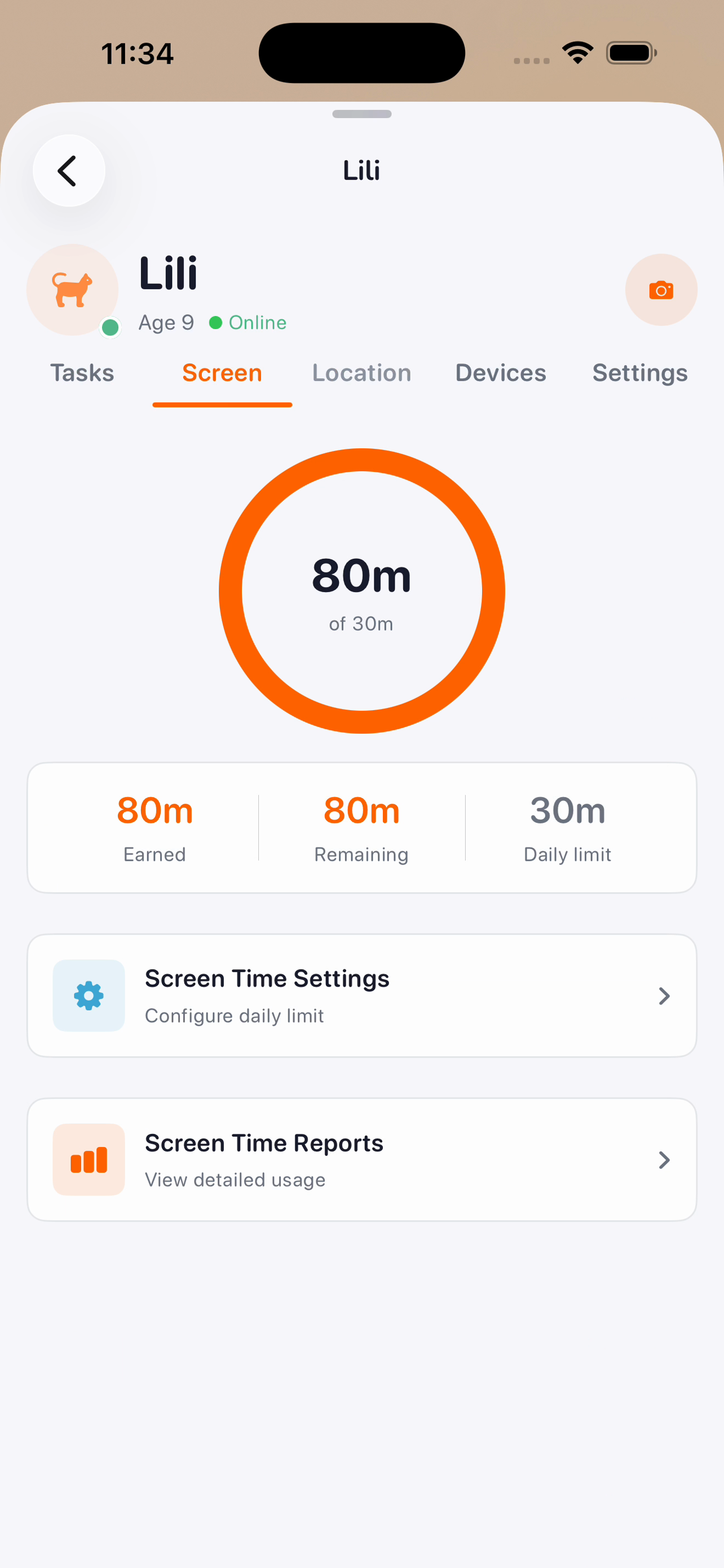 Screen Time Balance